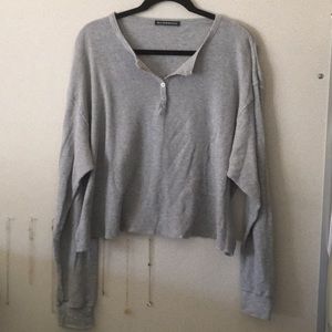 Grey brandy Melville thermal